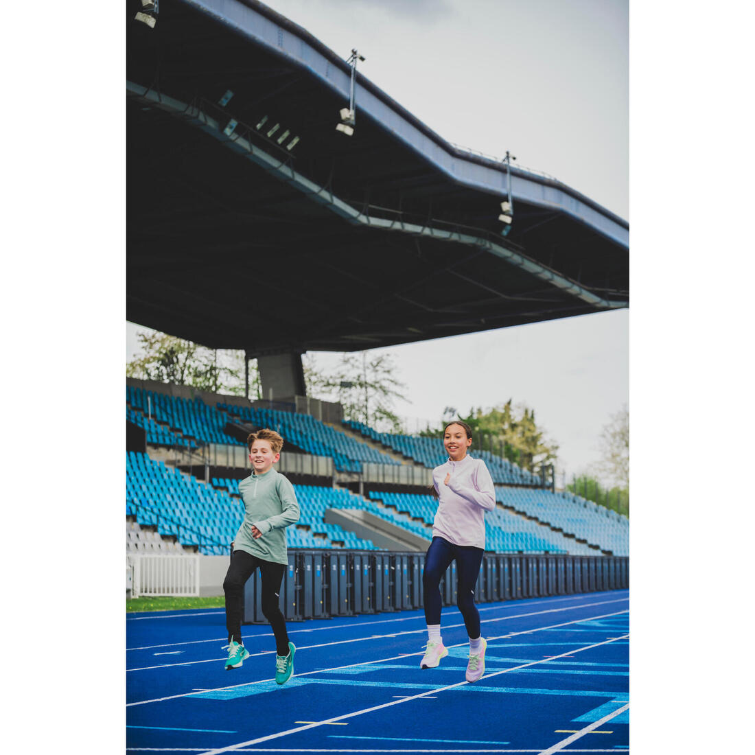 COLLANT DE RUNNING RESPIRANT ENFANT - KIPRUN DRY