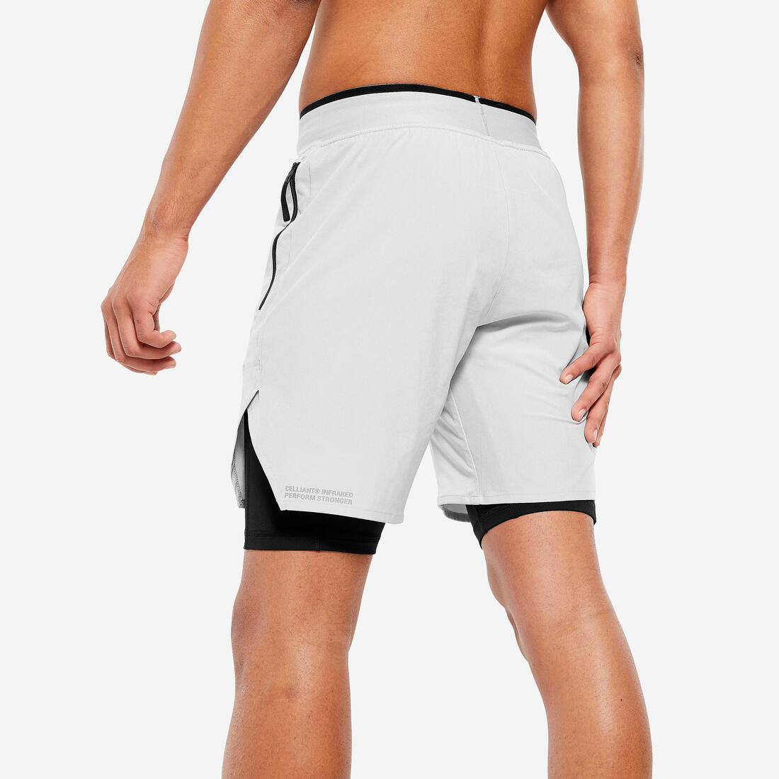 Short de cross training respirant et léger, Celliant