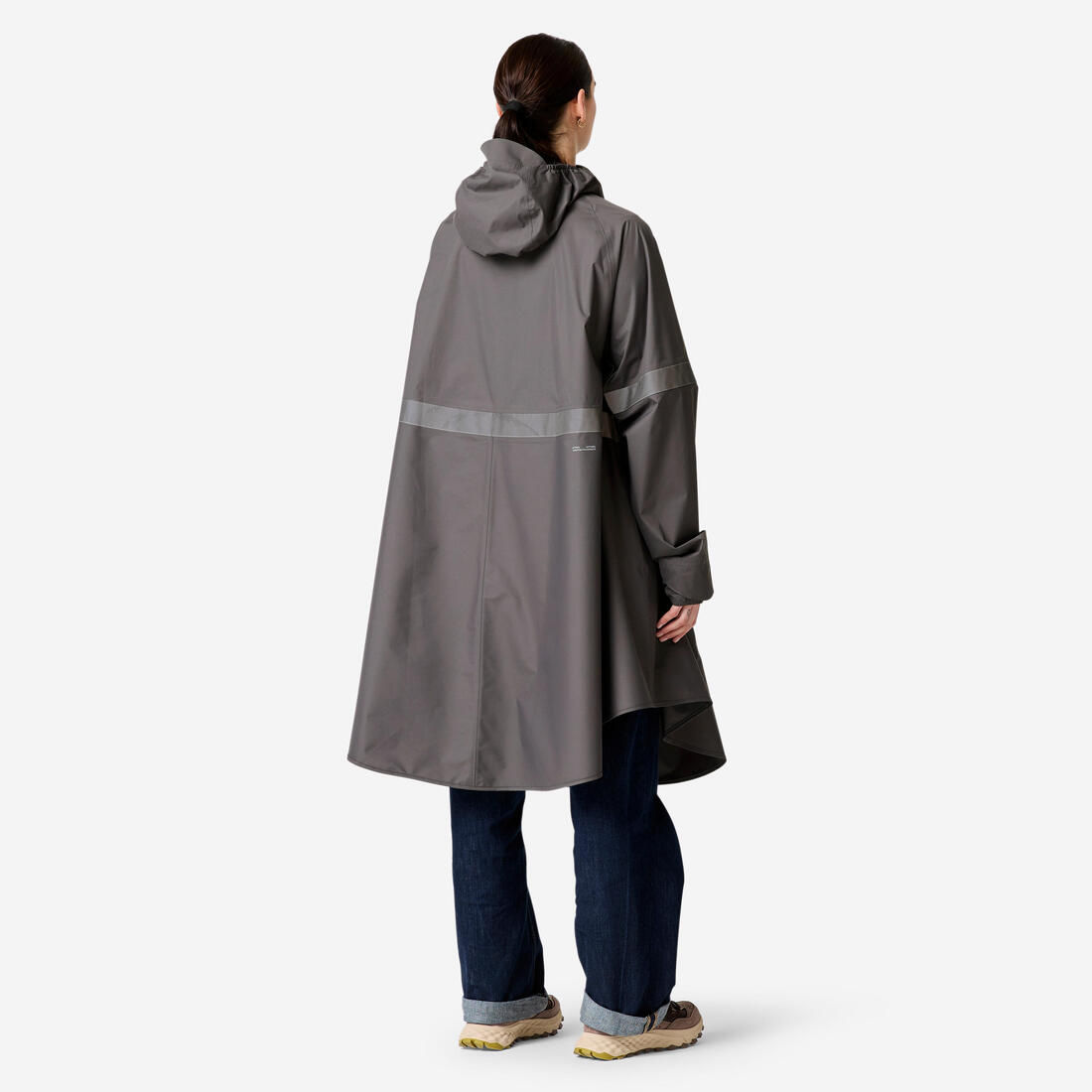Poncho pluie vélo ville, visibilité de nuit, 540