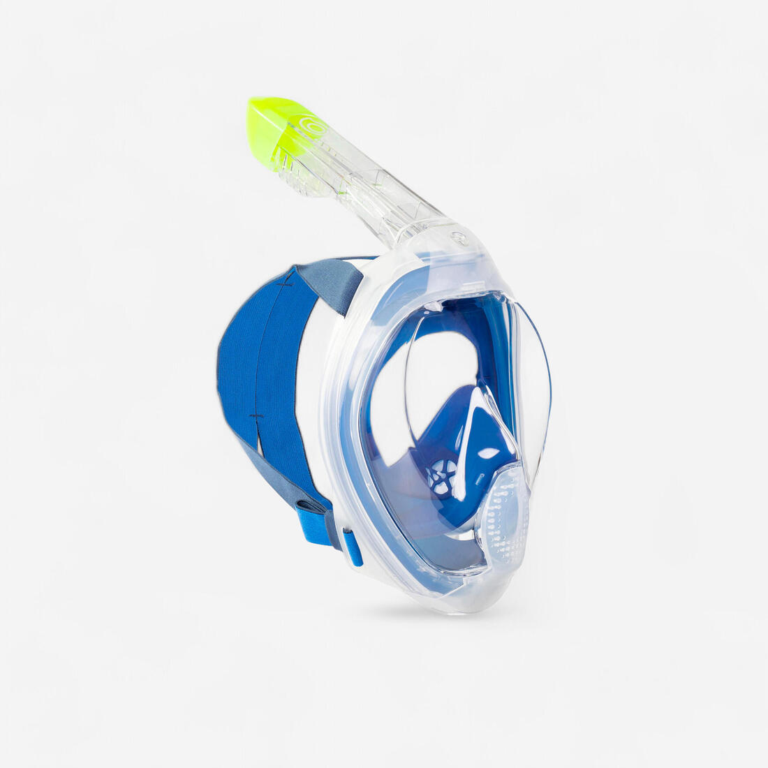 Masque snorkeling surface easybreath + avec valve acoustique > 10 ans - jungl