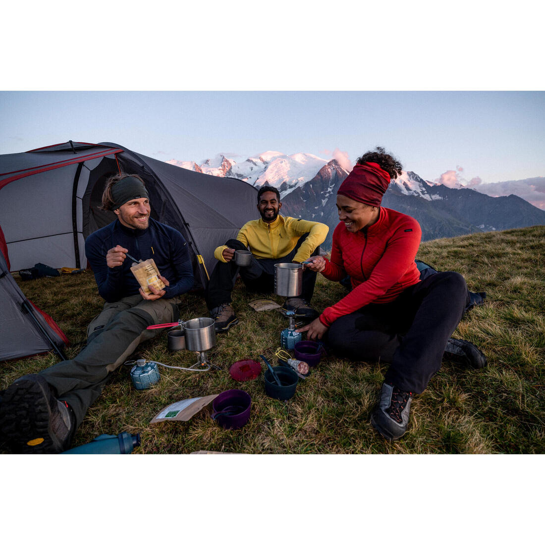 Pantalon déperlant de trek montagne - MT900 - Femme