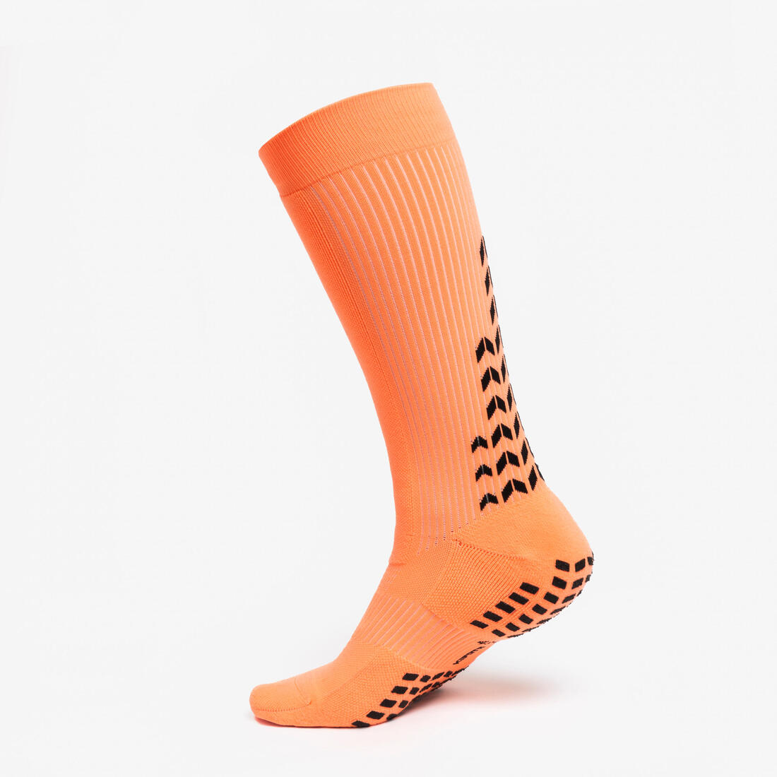 Chaussettes de foot mi-hautes anti-dérapantes adulte, Viralto II Mid