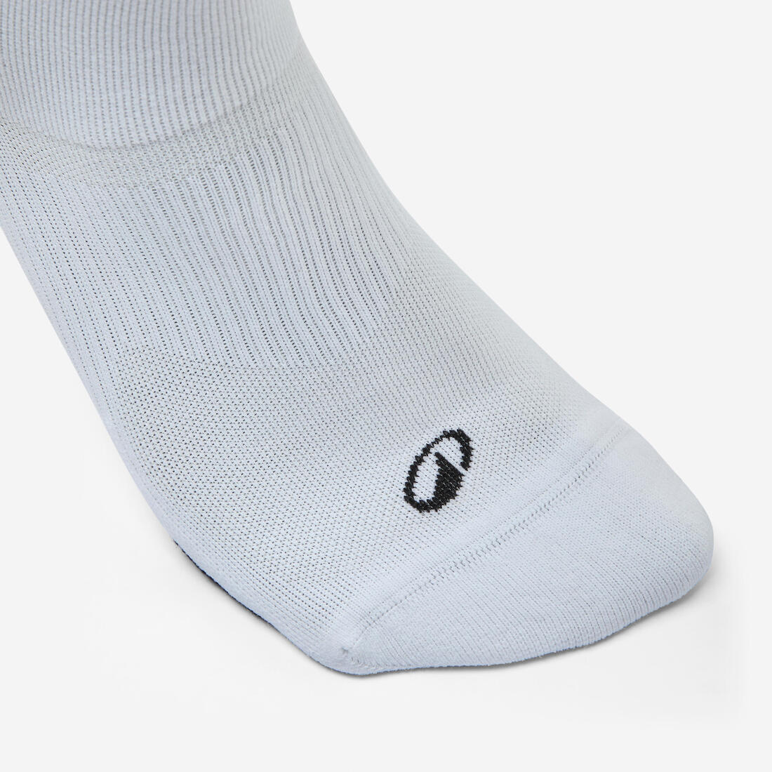 Chaussettes de fitness mi-mollet x5, noir imprimé