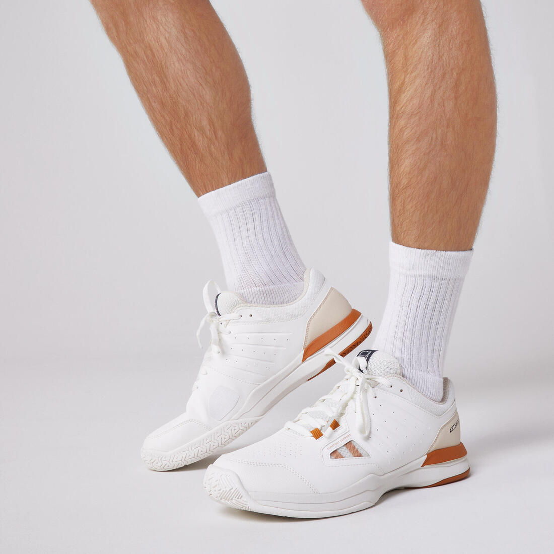 CHAUSSURES DE TENNIS HOMME TS500 MARINE MULTI COURT