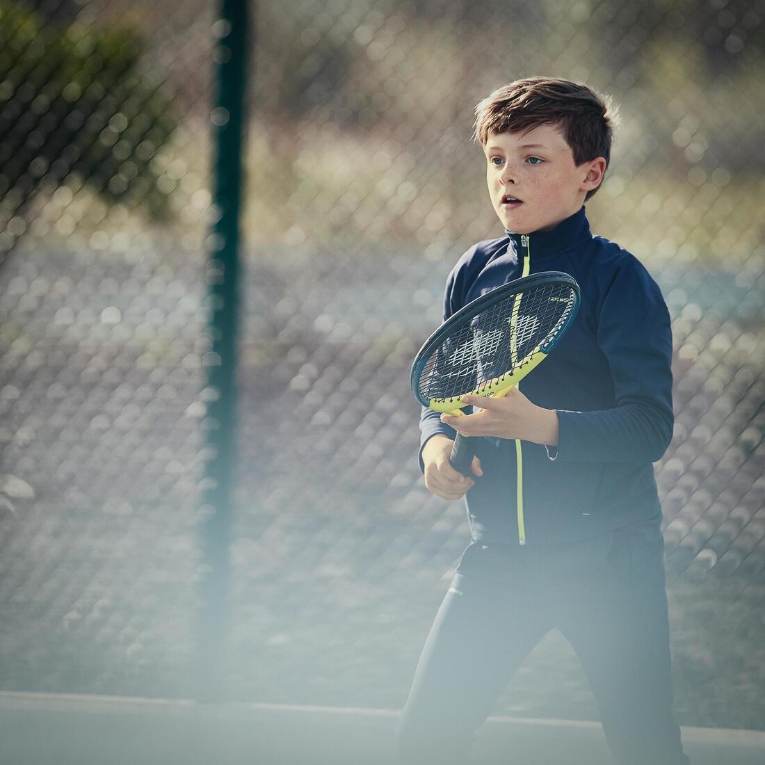 Pantalon de tennis garcon - TPA 500 noir