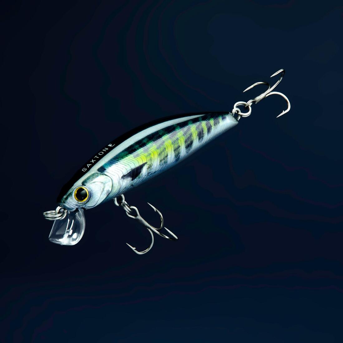 Poisson nageur SAXTON 75 F TETE au leurre en mer