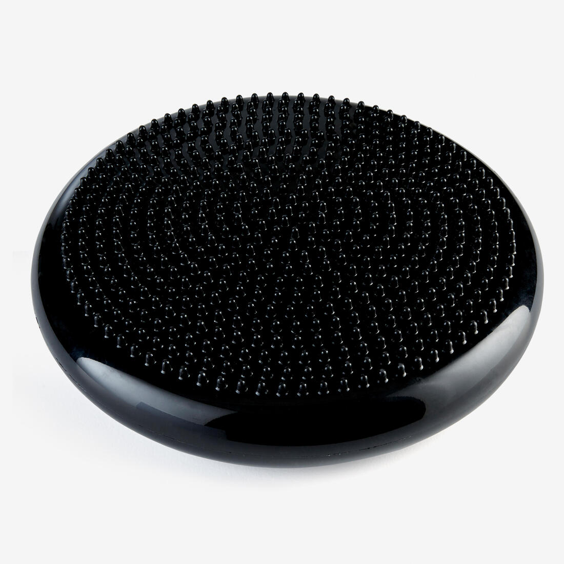 Coussin d'équilibre fitness réversible et modulable, noir