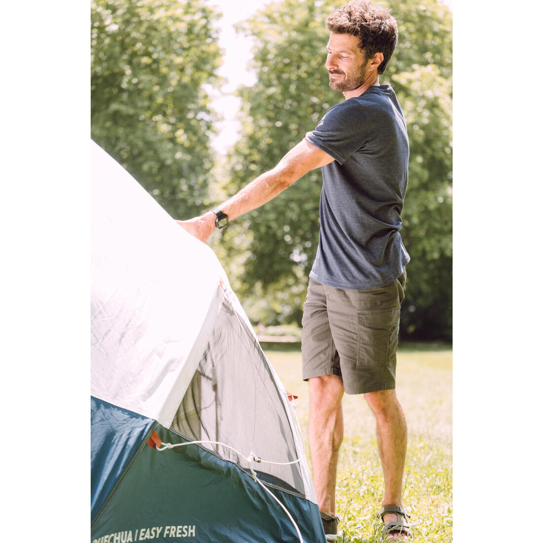 Abri de camping instantané - 2 places - 2 seconds easy 2p xl fresh