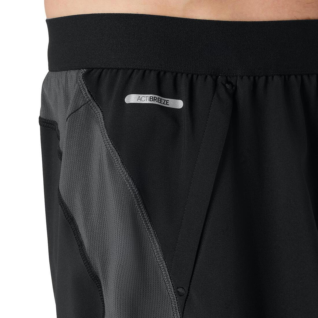 Short de running homme, Asics noir