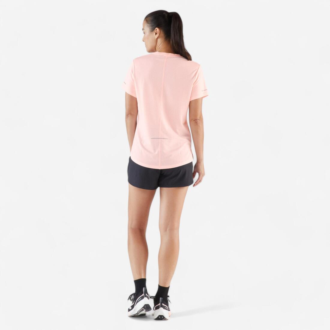T-shirt running respirant femme - kiprun run 500 dry