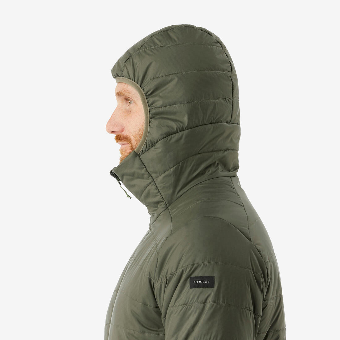 Doudoune de trek synthétique à capuche homme, MT100 - 5°C