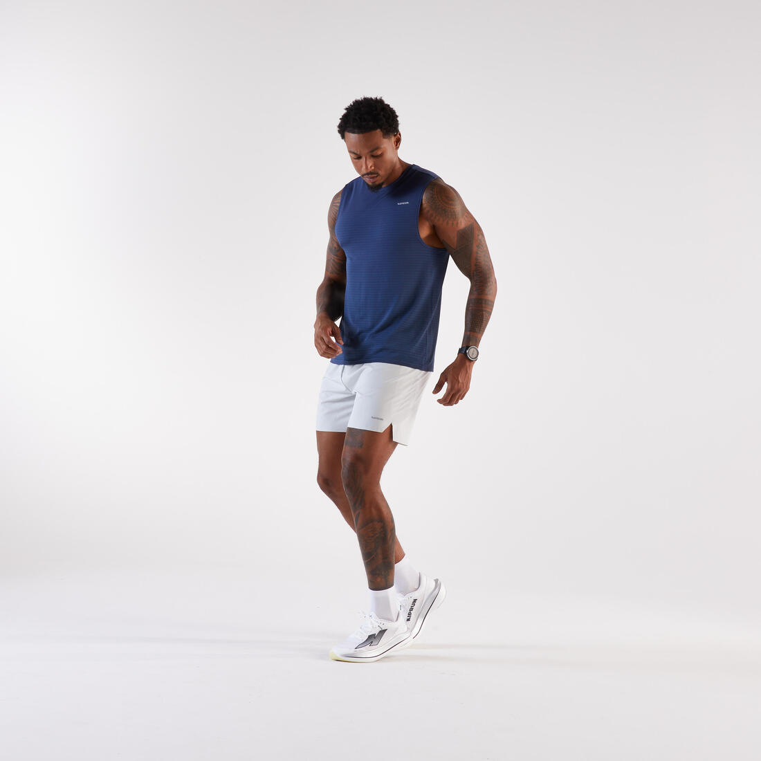 DEBARDEUR DE RUNNING 500 CONFORT SANS COUTURES LATERALES