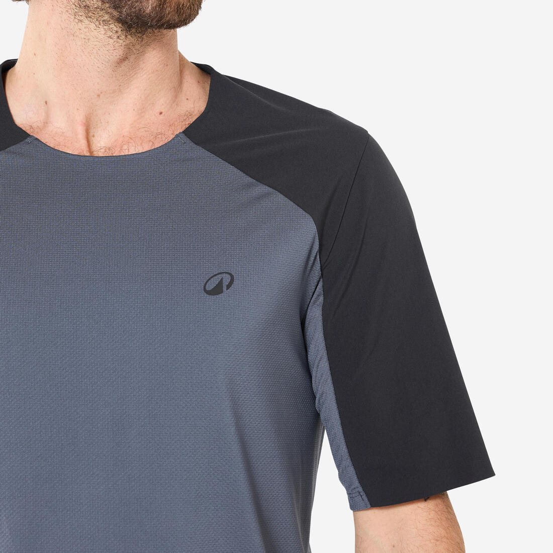 Maillot VTT manches courtes respirant homme cargo, 500