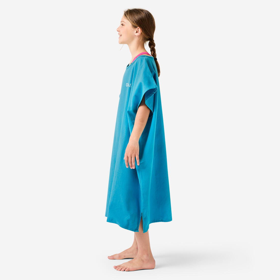 Poncho surf Enfant - 100 bleu