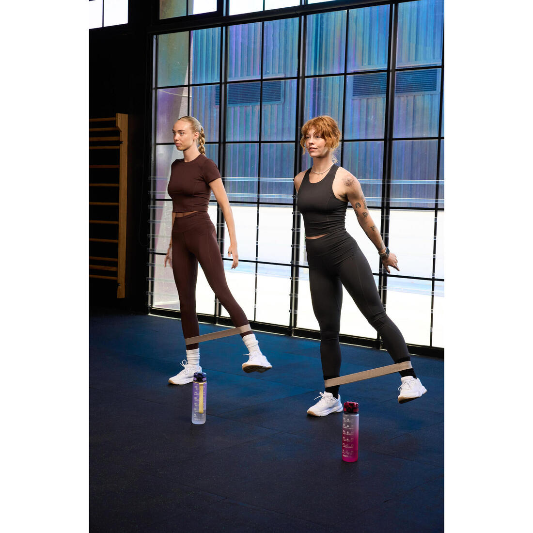 T-shirt de sport manches courtes femme, Shape foncé