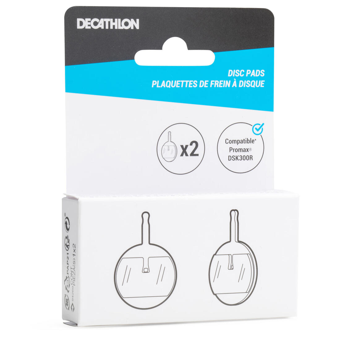 PLAQUETTES DE FREIN A DISQUE PROMAX Compatible