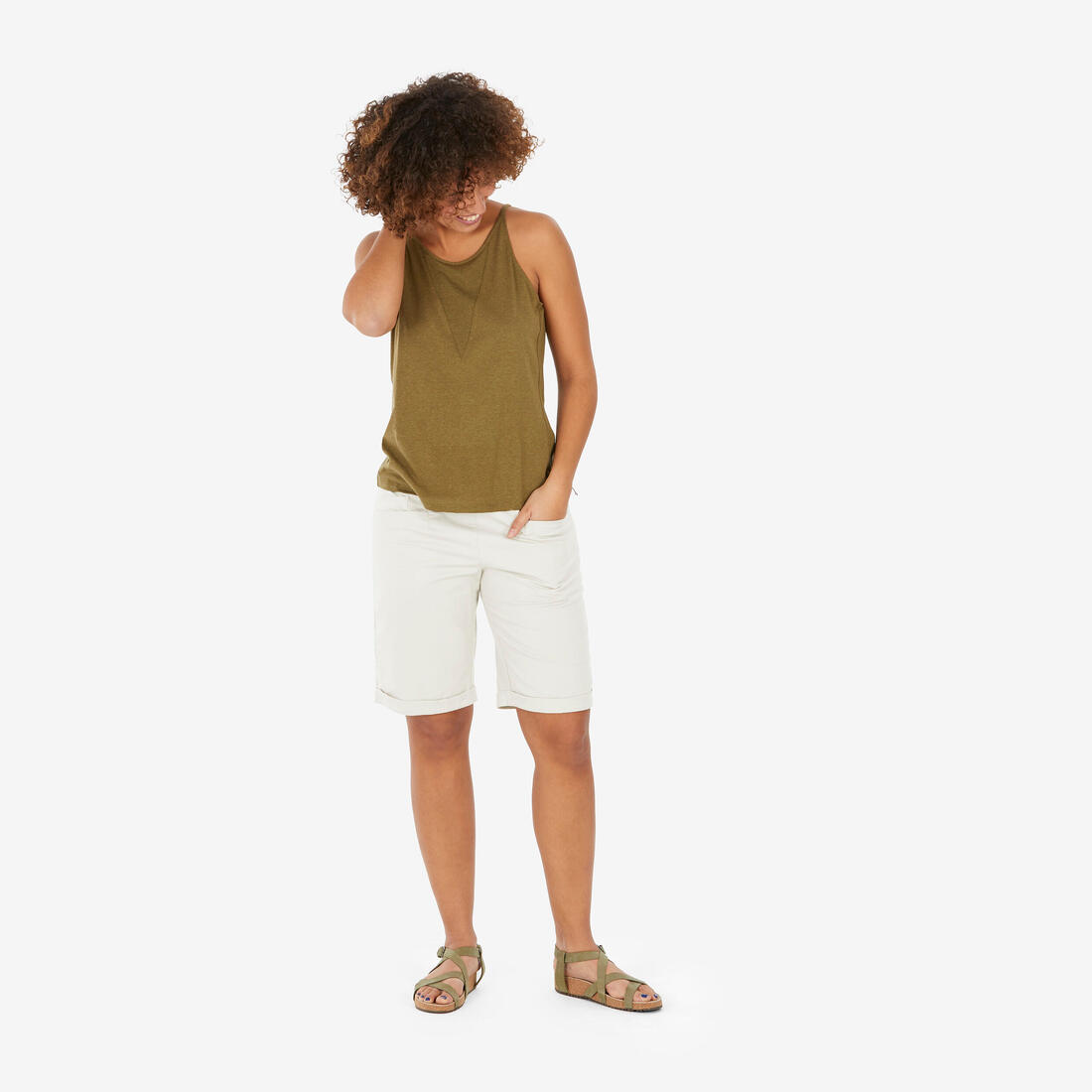 Bermuda de randonnée femme, NH500