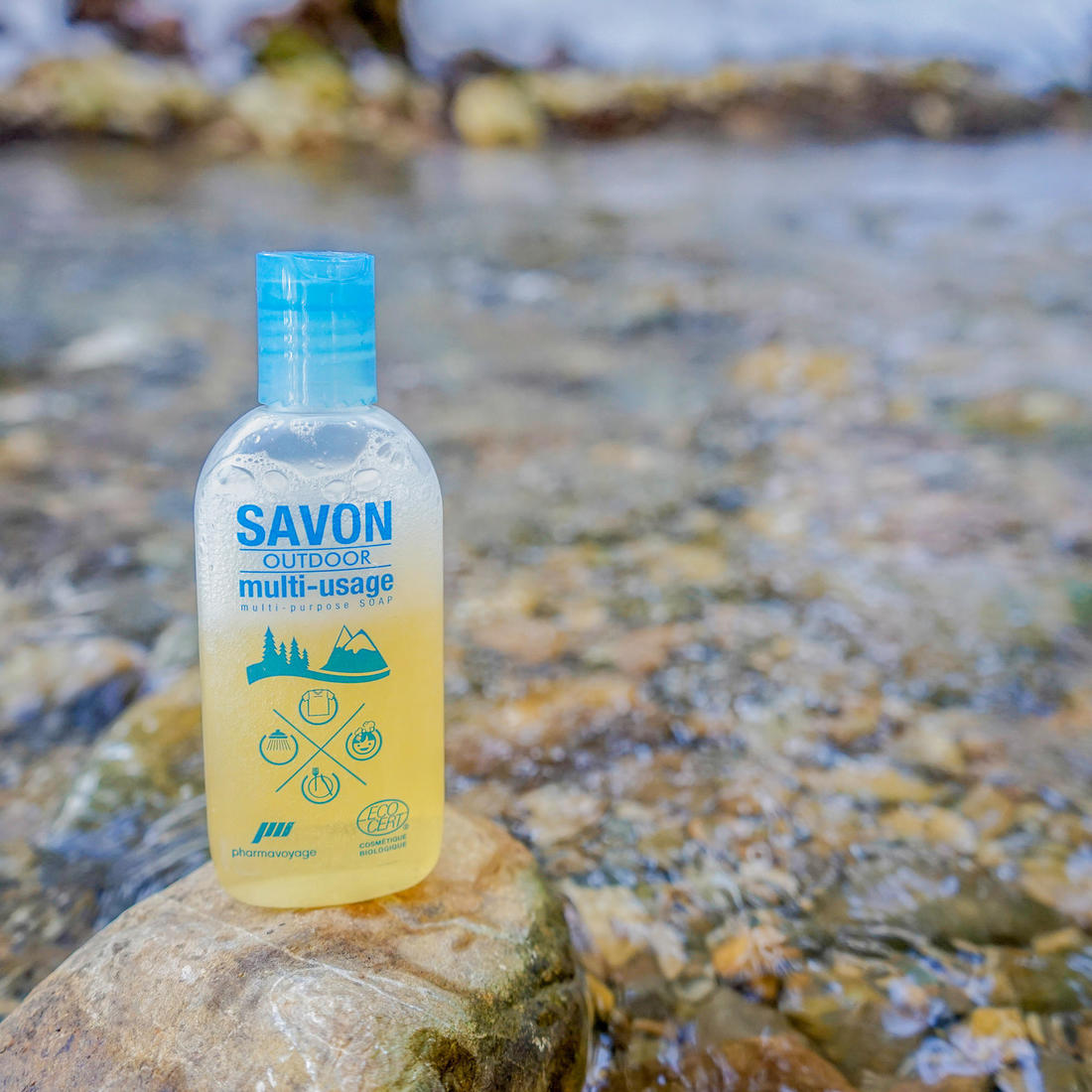 SAVON MULTI-USAGES POUR LE CAMPING
