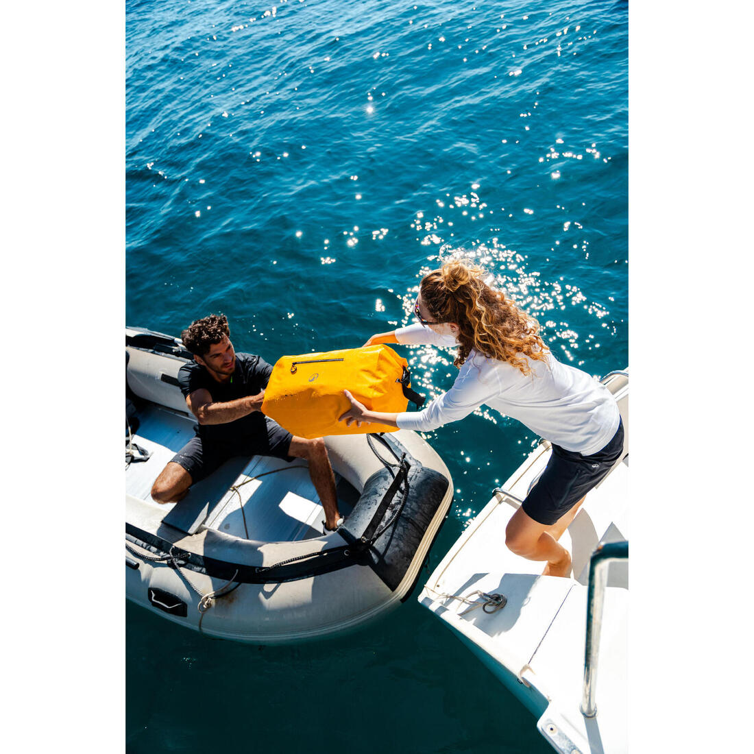 Sac de voyage étanche sports d’eau 40 L, IPX6