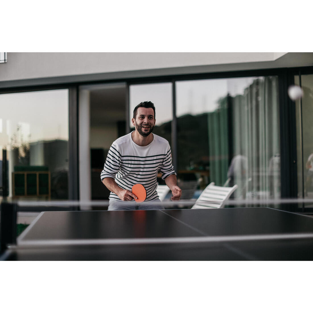 TABLE DE PING PONG EXTÉRIEURE PPT 930.2 NOIRE