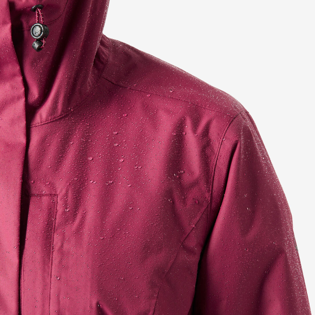 Veste de randonnée imperméable femme, NH500
