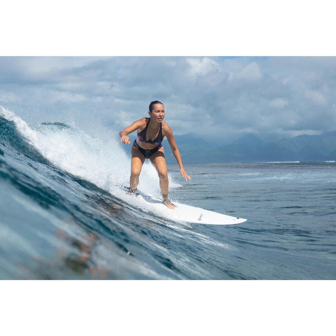 Haut de maillot de bain brassière de surf femme dos réglable ISA FOAMY