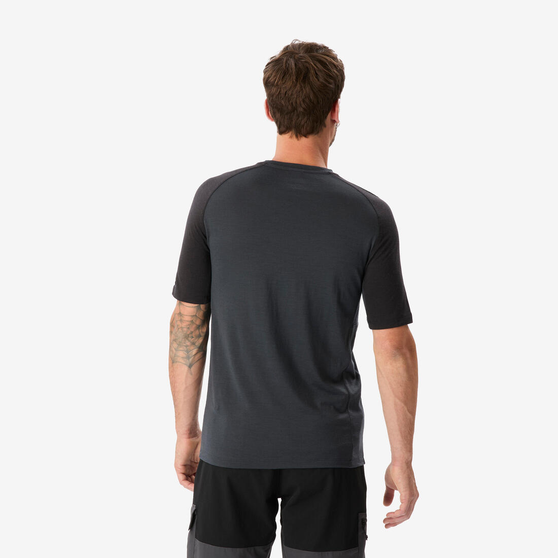 T-shirt manches courtes en laine mérinos homme, Merino Resist