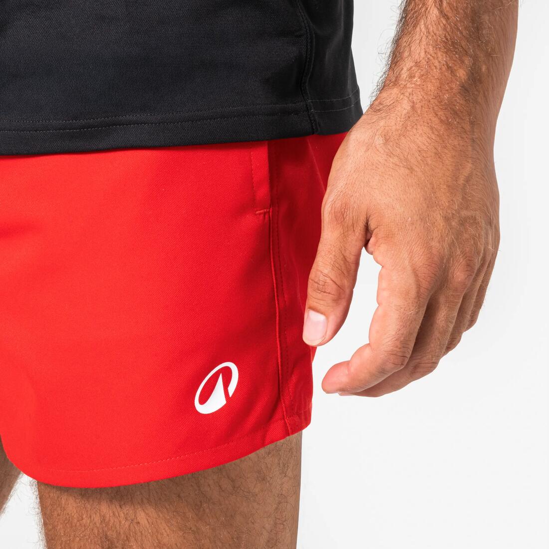 Short rugby adulte avec poches r100