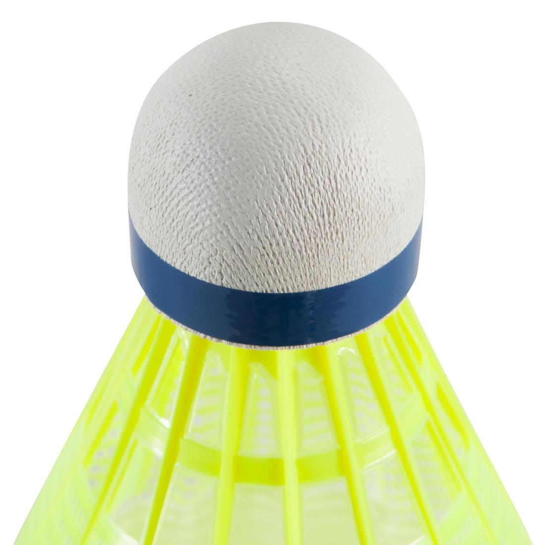 VOLANT DE BADMINTON EN PLASTIQUE YONEX MAVIS 300 x 6 - Jaune