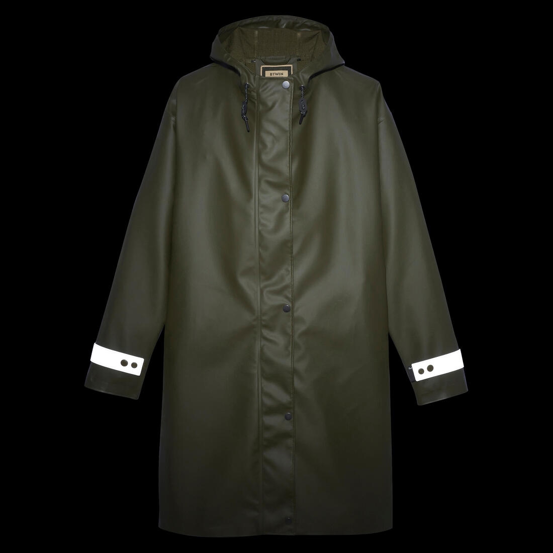 Parka imperméable vélo ville unisexe