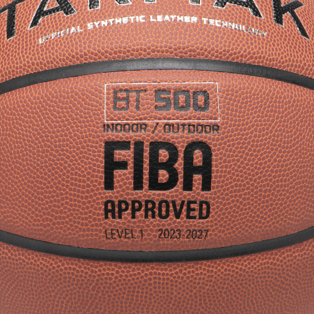 Ballon de basketball taille 7 - bt500 fiba