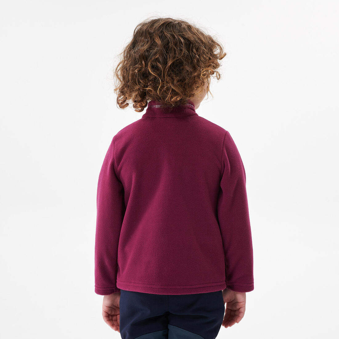 Polaire de randonnée - mh100 rose - enfant 2-6 ans