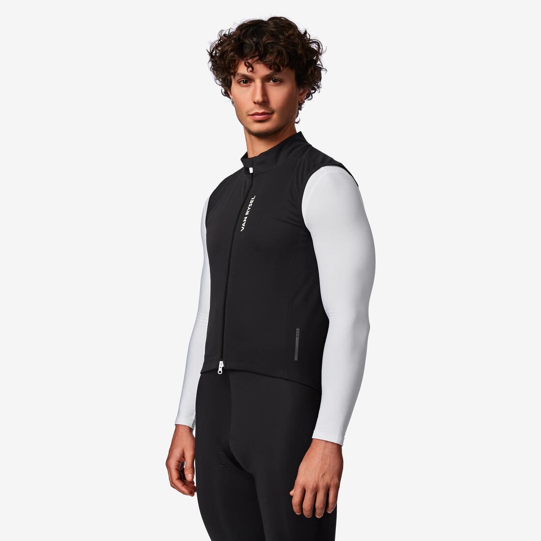 Gilet coupe-vent de vélo de route homme, RCR