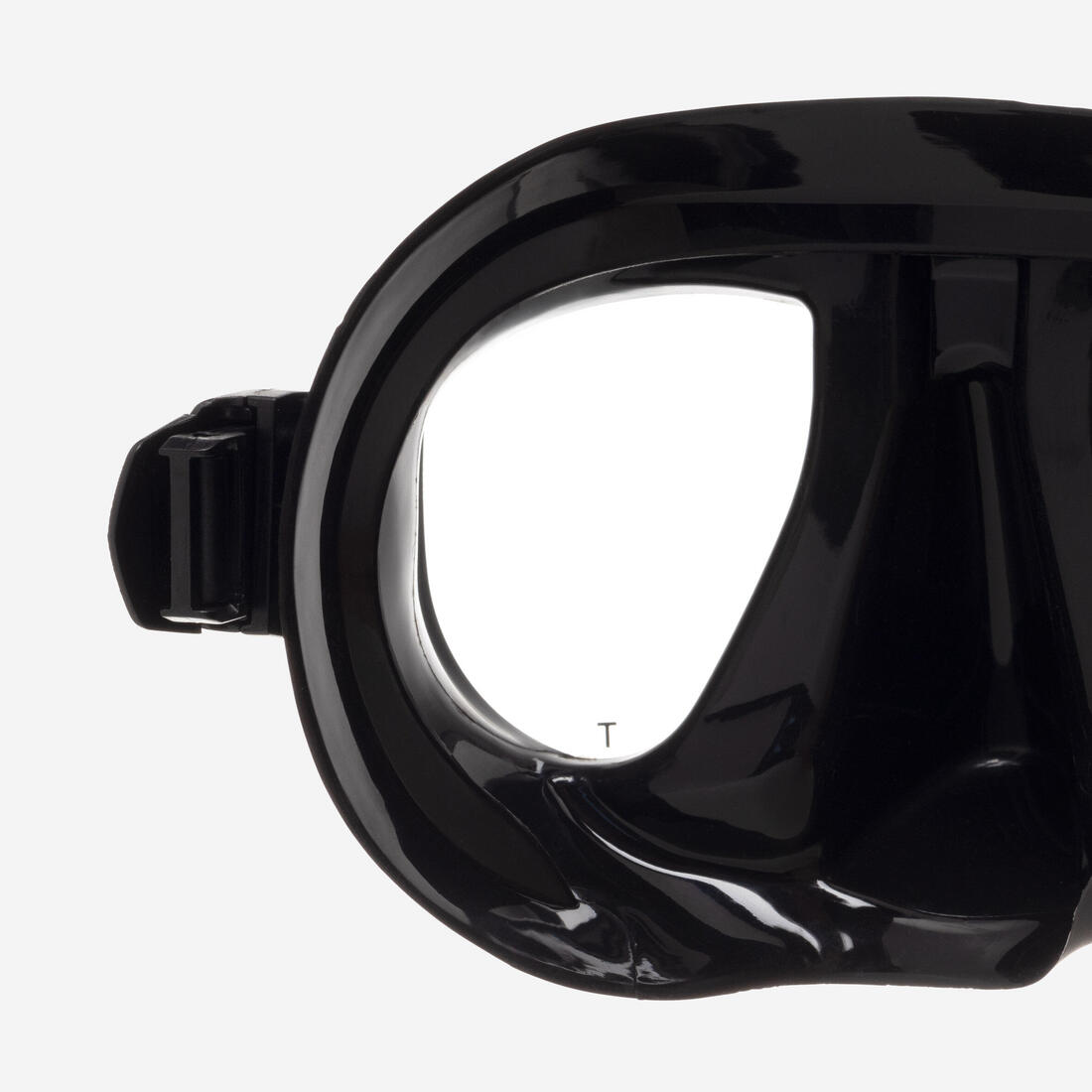 Masque de chasse sous-marine, apnée et plongée - C4 Carbon Martian noir
