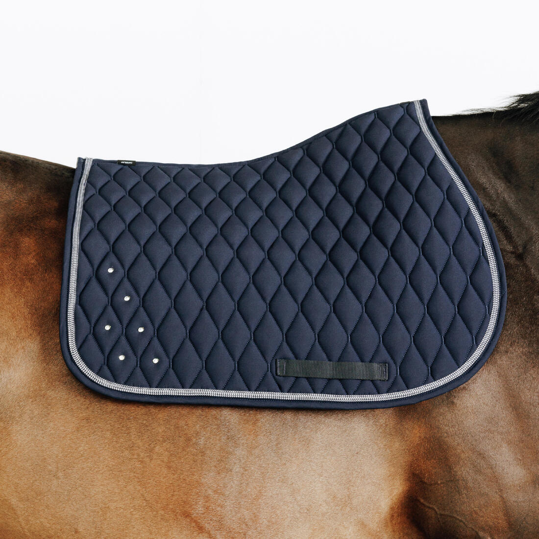 Tapis de selle équitation strass Cheval et Poney - 500