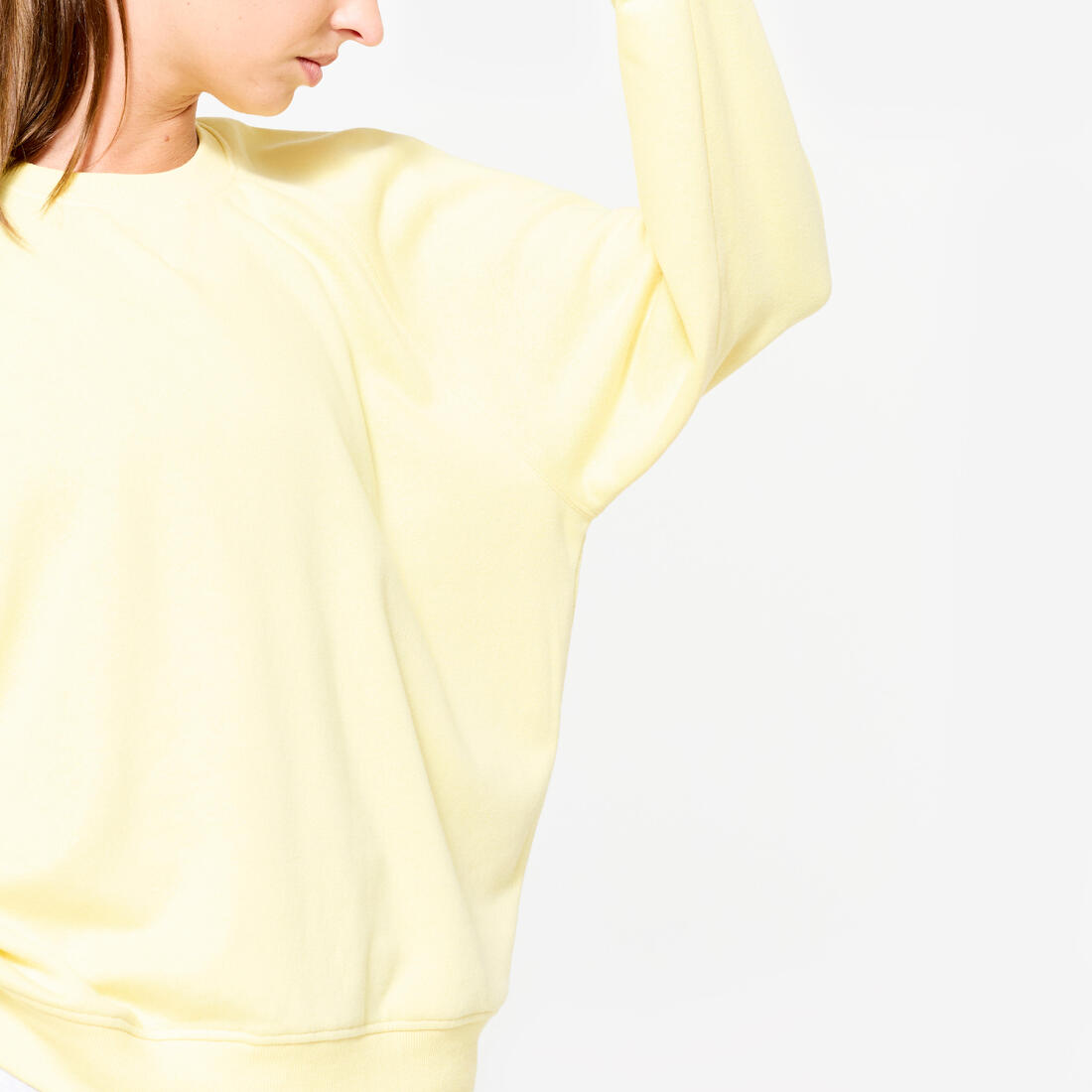 Sweat de fitness en molleton femme