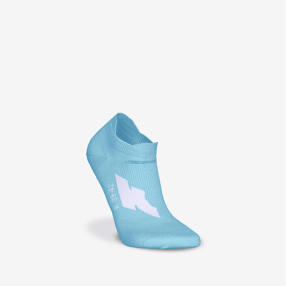 LOT de 2 PAIRES de CHAUSSETTES DE RUNNING RUN500 FINES INVISIBLES