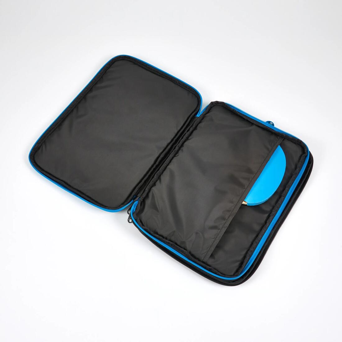 HOUSSE DE RAQUETTE TTC 560 DOUBLE Bleu Noir