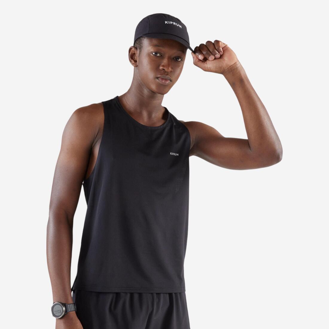 Casquette running Homme Femme, Kiprun ultra légère