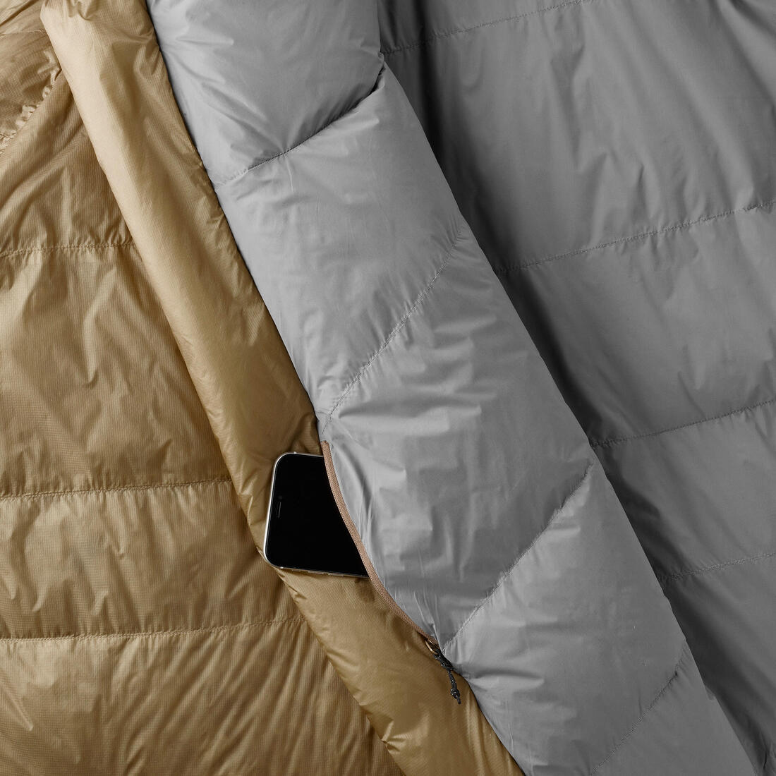 Sac de couchage de trekking 5°C en duvet, léger et compact, MT900