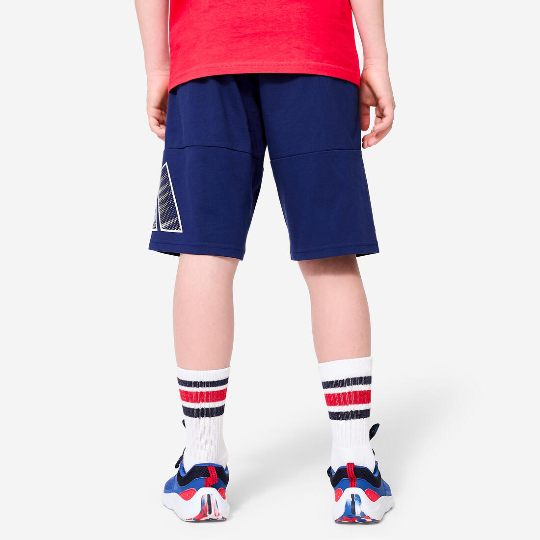 Short polyester en coton