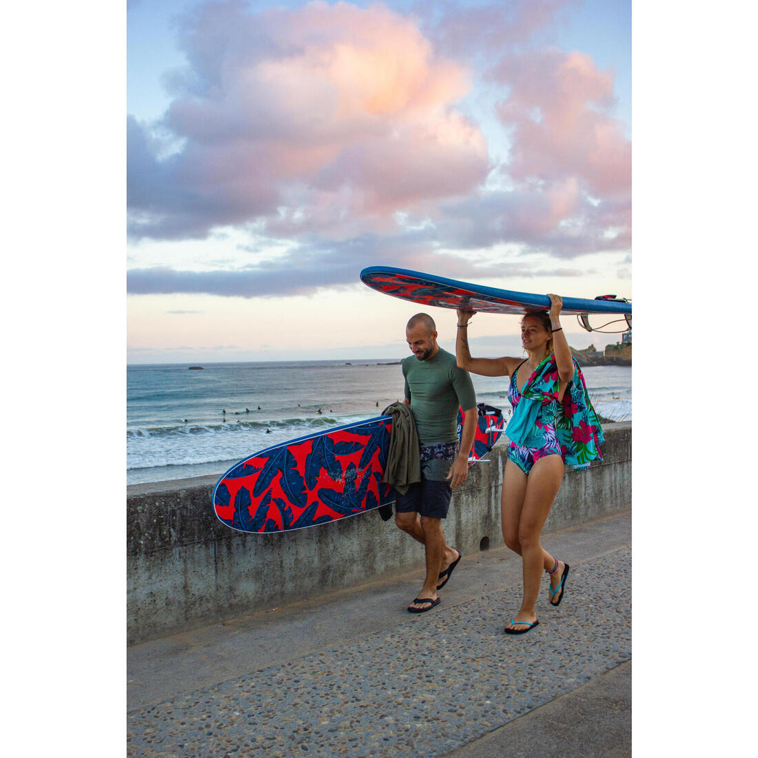 Surf boardshort standard 500 Risca Black