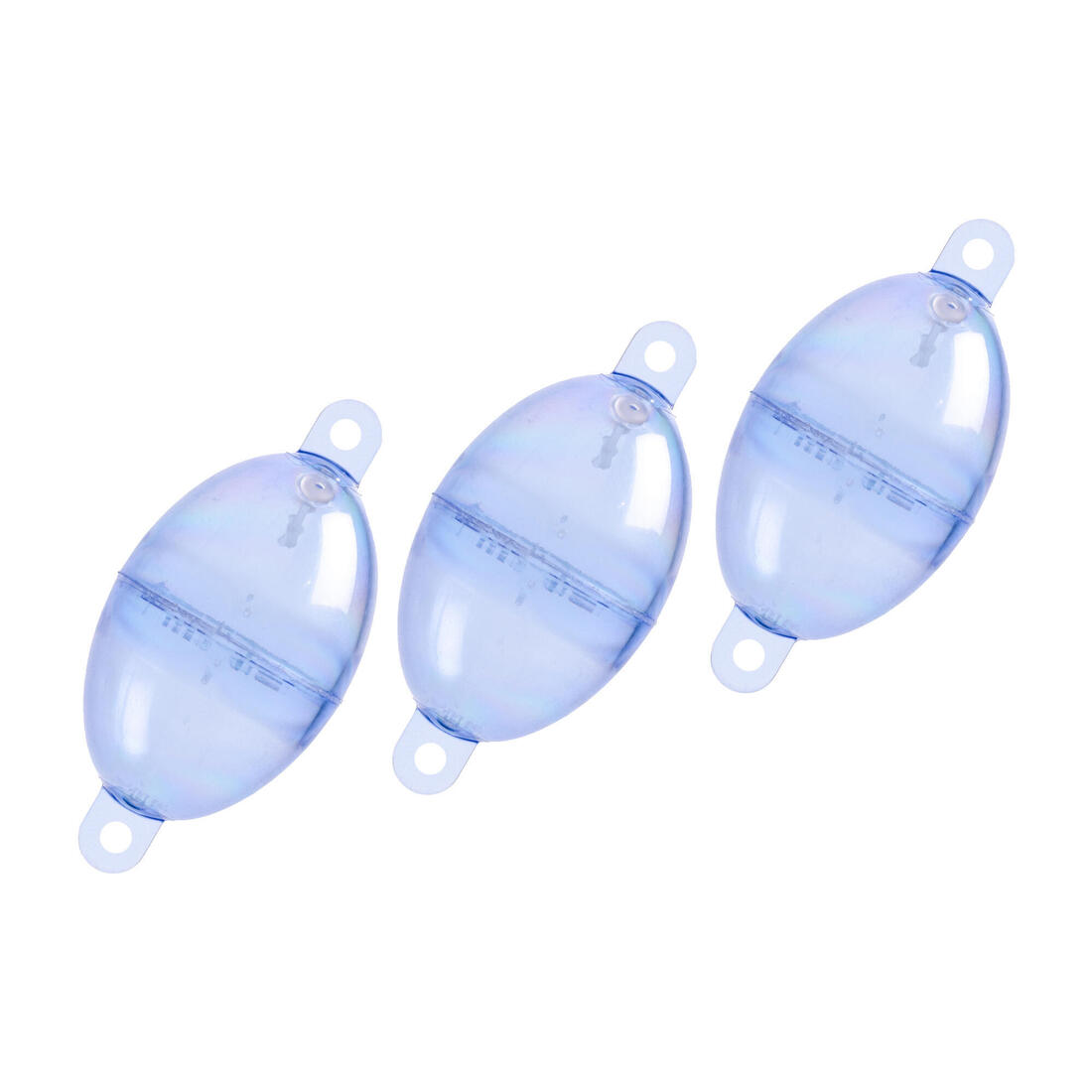 Buldo ovale N°3 clear x3 pêche en mer