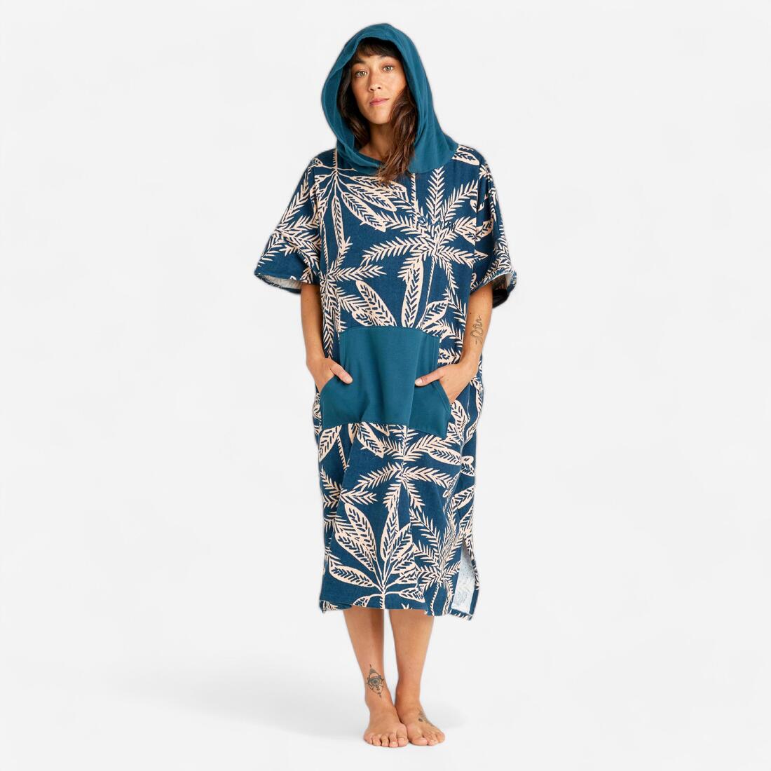 Poncho surf Adulte à partir de 150 cm - 500 Sunset