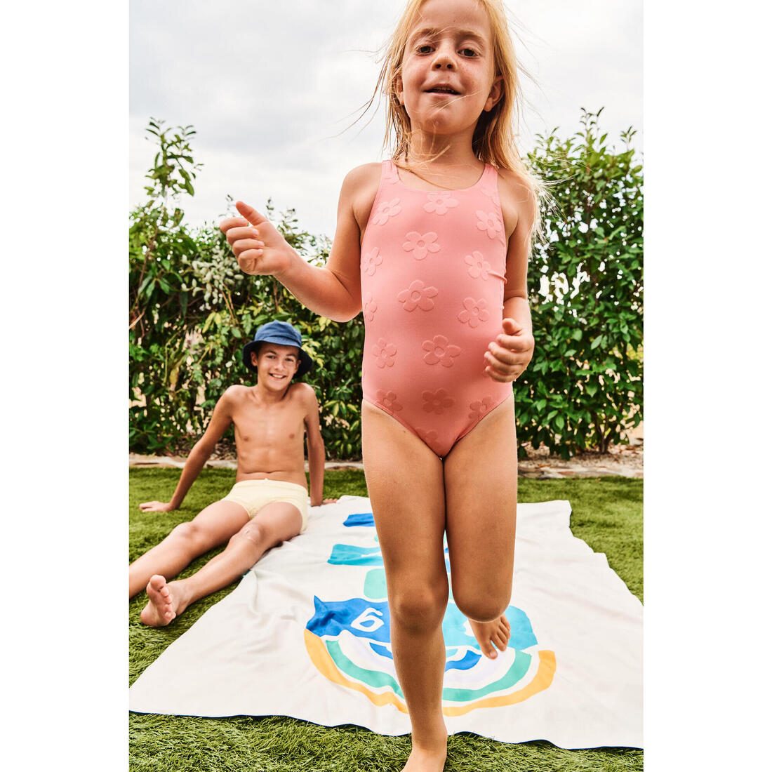 Maillot de bain 1 pièce bébé / fille, Julia rose