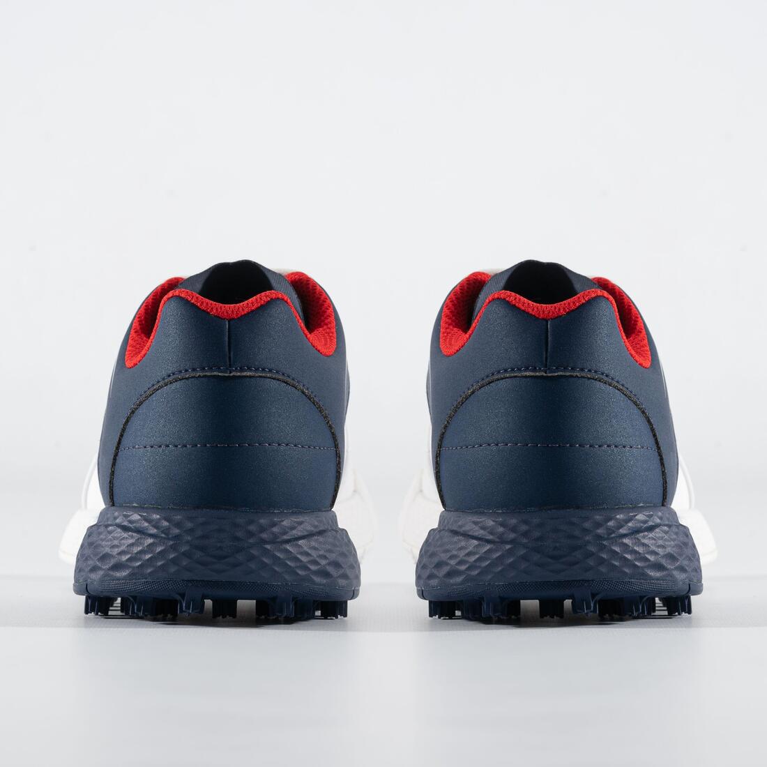 Chaussures golf grip waterproof enfant - MW500 blanc et