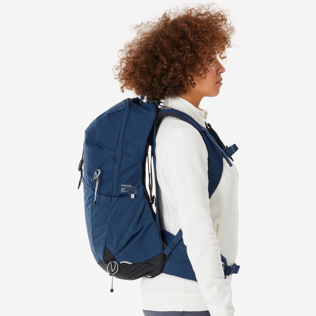 Sac à dos de randonnée ventilé 25L, MH500 khaki