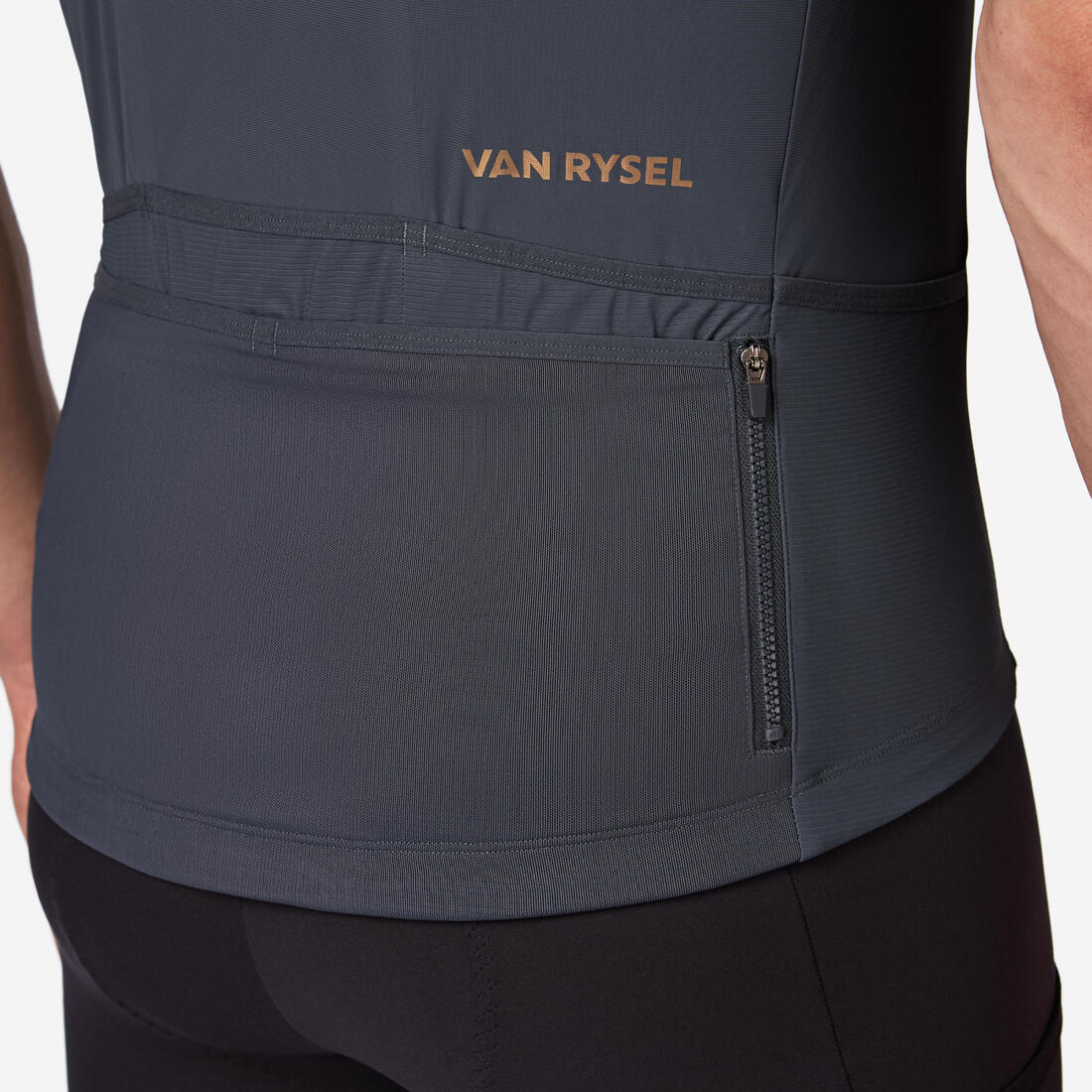 Maillot manches courtes de vélo route longue distance unisexe, EDR ULTRA