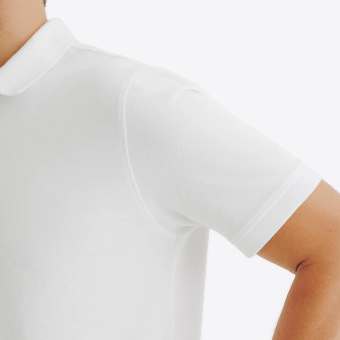 Polo de golf en coton polyester manches courtes homme, MW500