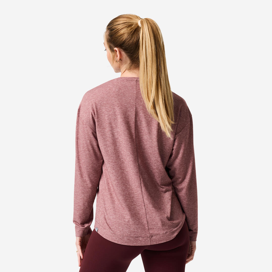T-shirt de yoga manches longues femme, soft